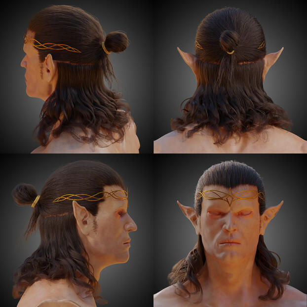 Hair Creation Sample